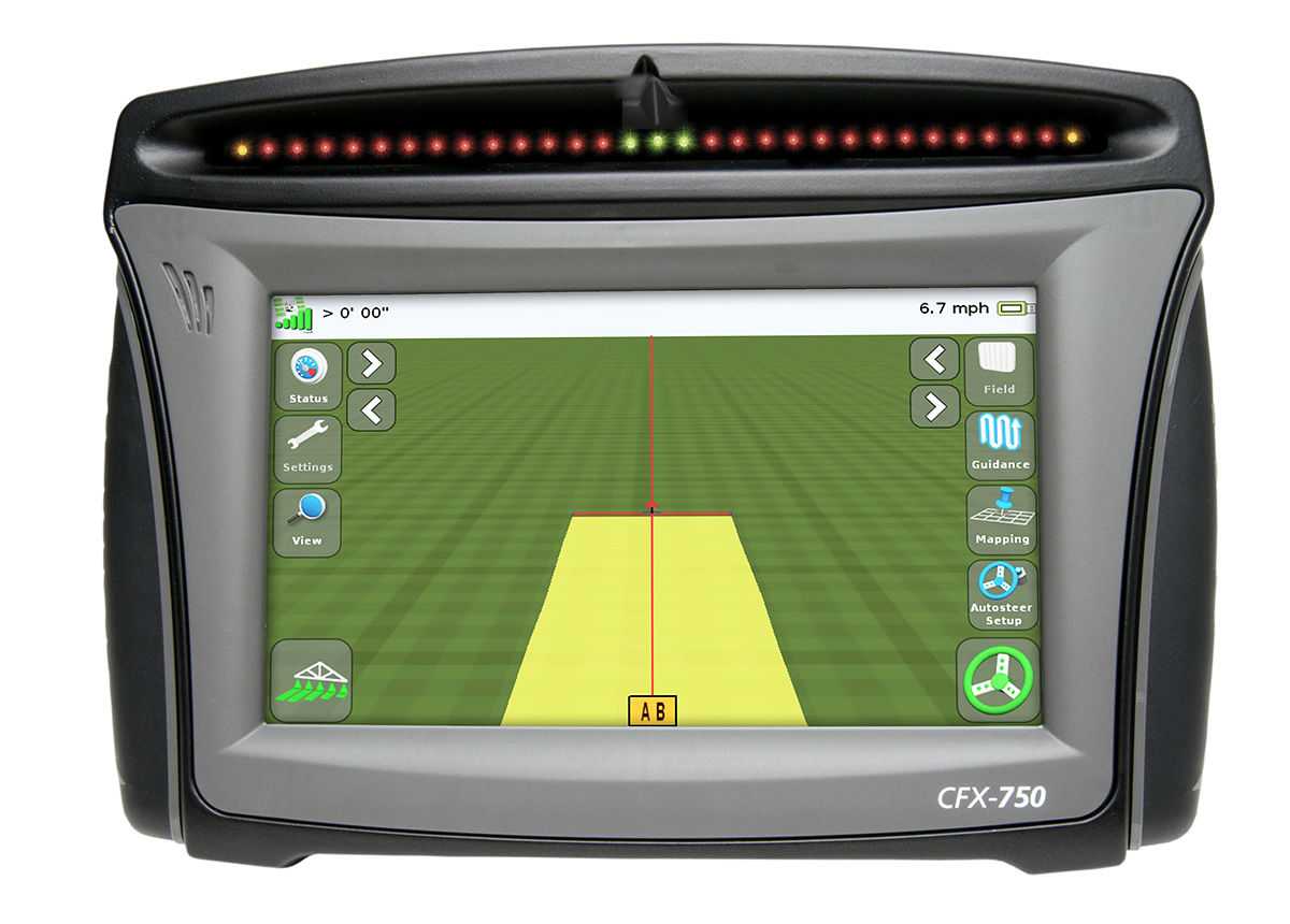 Trimble CFX-750 — Trimble CFX-750 Display Precision Ag Solutions