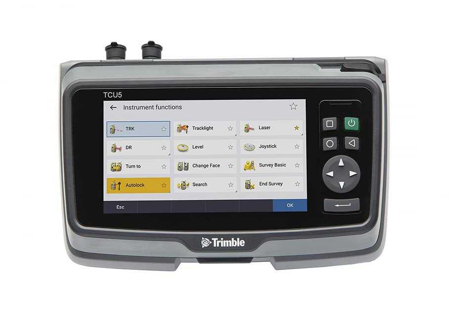 Trimble TCU5 — Trimble TCU5 Field Controller Unit (1 of 2)