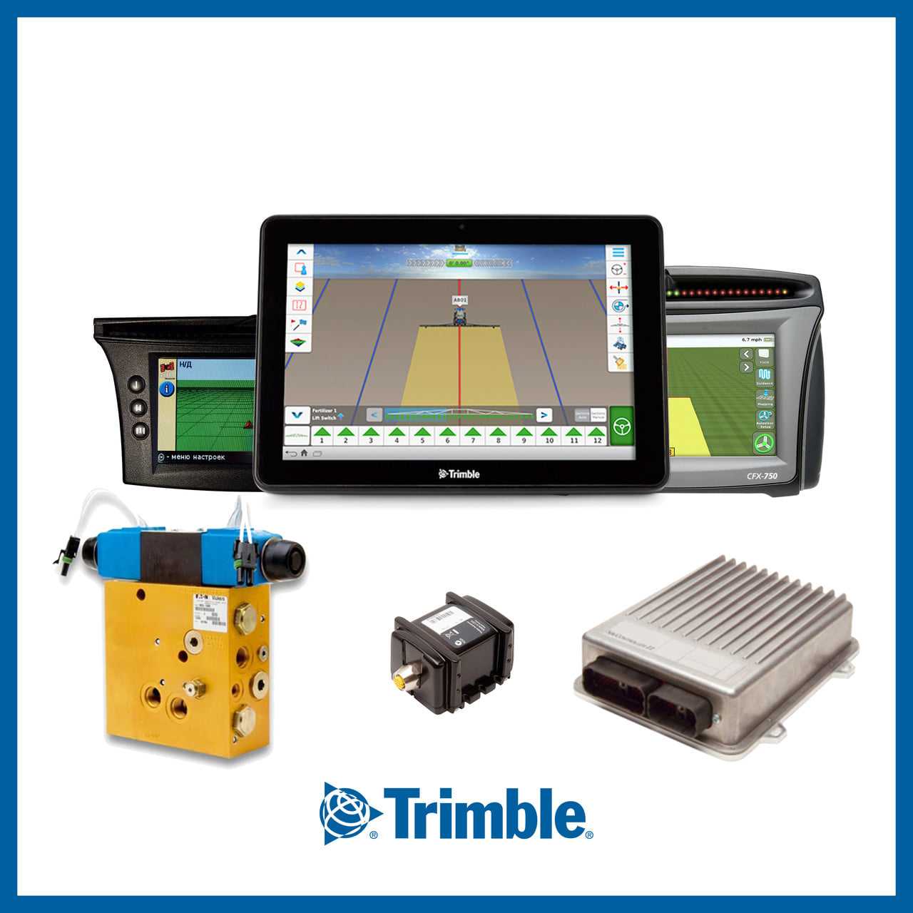 Trimble TMX 2050 — Trimble TMX 2050 Guidance Display with FmX Plus (1 of 2)